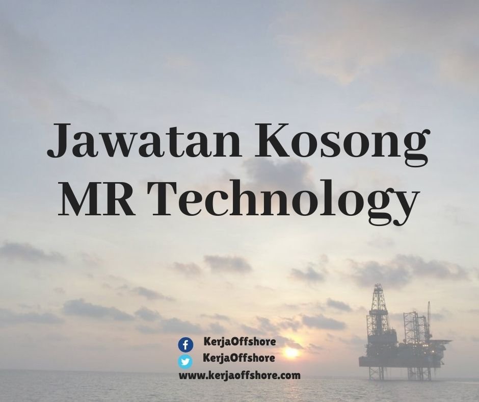Jawatan Kerja Kosong MR Technology Sdn Bhd